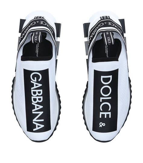 dolce gabbana sock shoes|dolce and gabbana blue white.